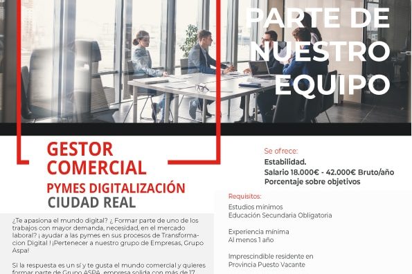 gestor comercial ciudad real